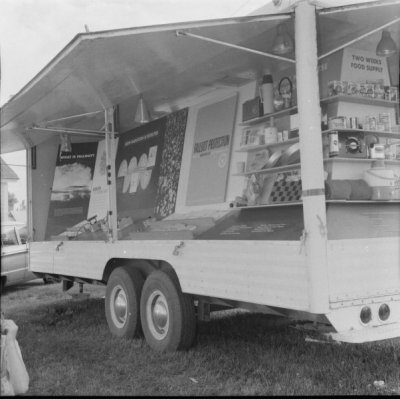 Civil Defense Display Trailer Left Side