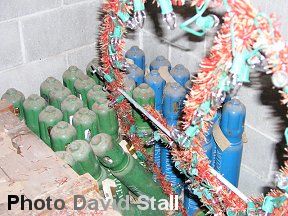 CDEH Oxygen and Nitrous Tanks