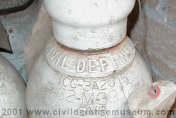 Nitrous Tank Civil Defense Label