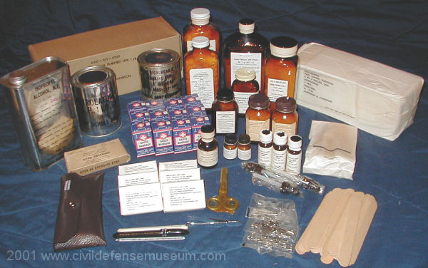 Medical Kit A contents