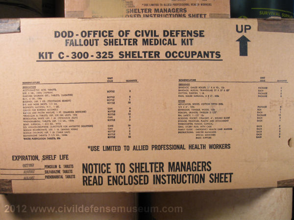 Med Kit C Contents On Box List