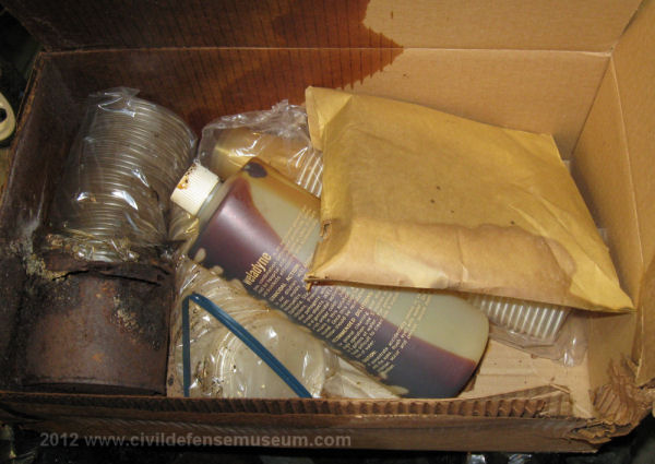 Damage From Commode Chem Leak