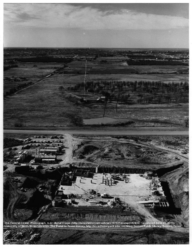 Aerial View
	  Of FRC Under Construction