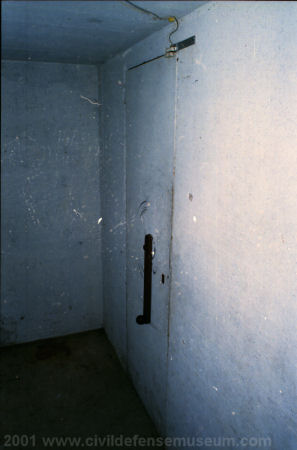 Inside Ground Level Room Looking At Entry Door