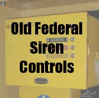 Old Federal Siren Controls
