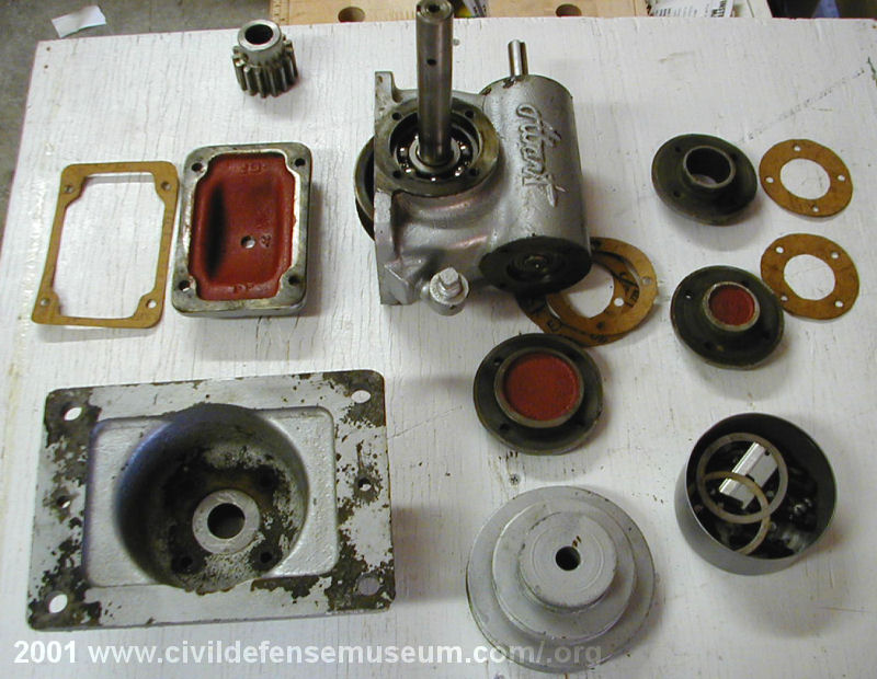Rotator Gear Reducer Apart