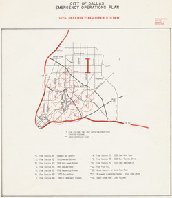 Dallas Siren Map Quadrant 1