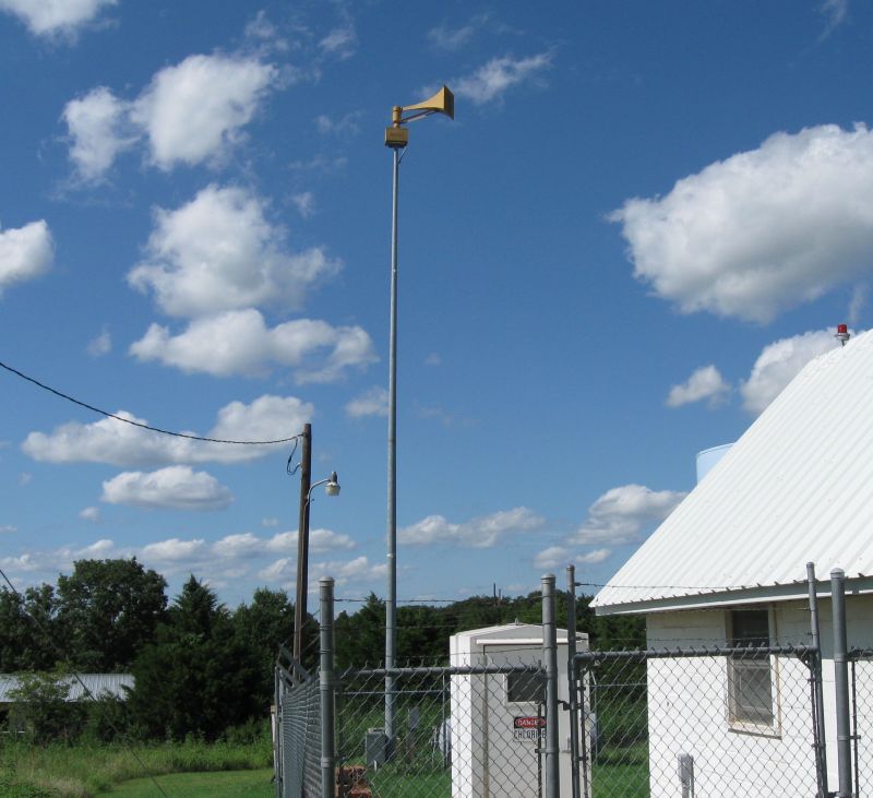 Dallas Fire Station 10 Siren Installed At Oak Ridge Texas