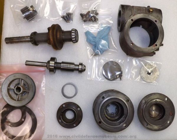 Old Gear Reducer Taken Apart