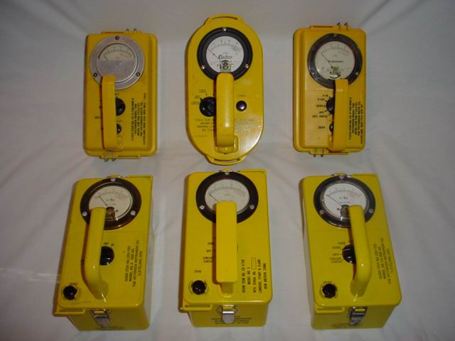 Assorted CD V-720 Survey Meters