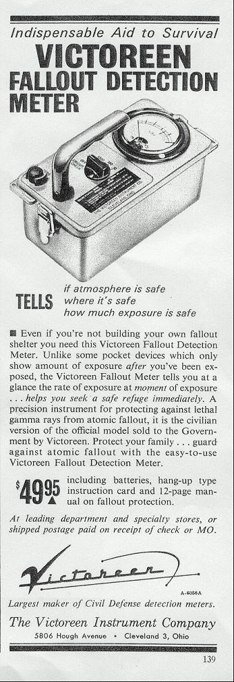 Thanks to: The Civil Defense Museum